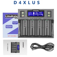 LiitoKala Smart Charger for Lithium Batteries 32650 32700 18650 21700 NiMH No.5 Iron Lithium Đèn Pin