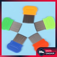 Gratis Ongkir - Sisir Serit Kutu Logam Pendek / Sisir Pembasmi Ketombe Kutu & Telurnya / Sisir