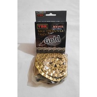 RANTAI YBN HALFLINK BMX FREESTYLE TRACK K-918 - SILVER & GOLD