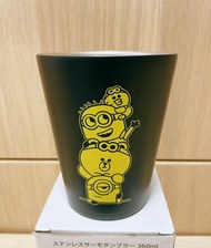 (現貨) Line x Minions 日本限定 不銹鋼保溫杯