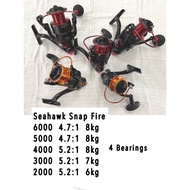 Seahawk Snap Fire Reel Spinning