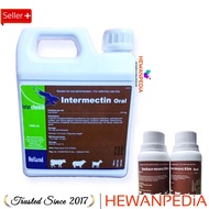 INTERMECTIN ORAL 100 ml REPACK - Ivermectin Obat Kutu Gudik Skabies Cacing Minum Sapi Kambing Domba 