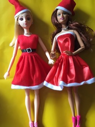 Doll Christmas dress - 1 piece Doll Clothes