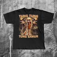 （S-5XL）Tung Tung Tung Sahur Cotton round neck Multiple sizes available