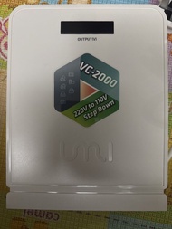 UNI VC-2000 220V to 110V 降壓變壓器
