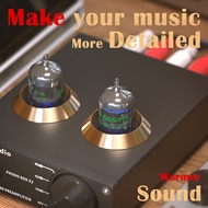 Fosi Audio 2ชิ้น5654W หลอดสูญญากาศ7-Pin อัปเกรดสำหรับ6AK5 6J1 6J1P ท่อจับคู่ EF95สำหรับเครื่องขยายเส