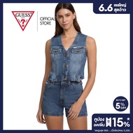 GUESS WOMEN เสื้อกั๊ก รุ่น W5GN74D5M46 สีเดนิม