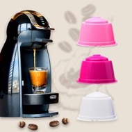 3packs Reusable Coffee Capsule Filter With Spoon & Brush, Compatible With Dolce Gusto