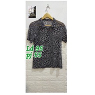 Leopard hem top