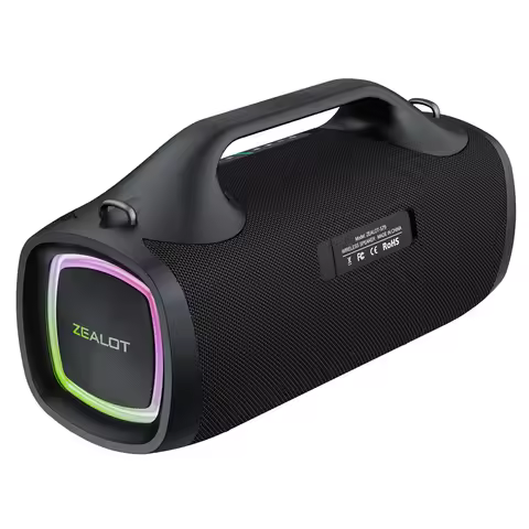 ZEALOT-S79 100w Wireless Speaker, Outdoor Portable Subwoofer, Bluetooth-Connectable Speaker, Hifi So