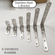 Sesiku L Rak Kurungan Stainless Steel L Bracket Angle Bracket L Angle Bracket Bracket