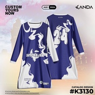 Jersey Muslimah Labuh Baju Muslimah Kanak Kanak/dewasa Perempuan Jersey Muslimah Microfibre Loose Je