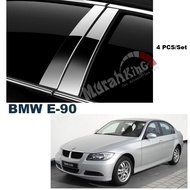 BMW E-90 Car Chrome Door Window Pillar Trim Cover (1 Set)