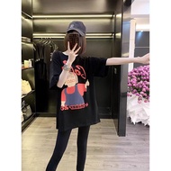 COD Special Offer [220g Pure Cotton+Back Collar] 2024 Summer New Style Printed Short-Sleeved T-Shirt