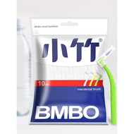 toothbrush berus gigi Small Bamboo Official Interdental Brush Interdental Gap Brush Dupont Bristle I