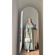 HIJAU Sage Green Couple Dress POLOS