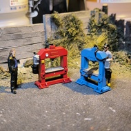 Hydraulic Press Machinery Scale 1/64 - Diorama Diecast Accessories 1:64