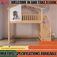 FL Bunk Bed Kids With Pull Out Storage Bed Kids Bunk Bed
