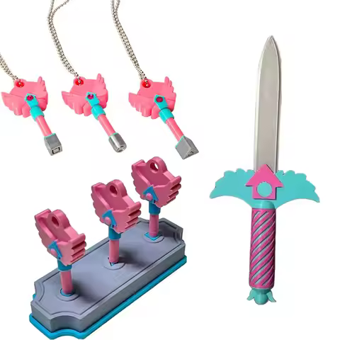 2025 New Korean Traditional Game Season 3 3D Printed Cosplay Necklace Squid Keychain For Season 3 TV