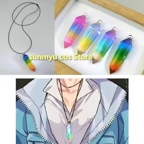 Eiden Cosplay Necklace Nu: Carnival Cosplay Accessories Props Game Nu:Carnival Eiden Cosplay Necklac