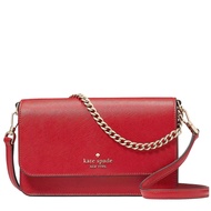 Kate Spade Madison Small Flap Crossbody Bag In Candied Cherry kc586