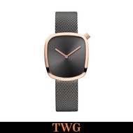 Bering Pebble Analog Women's Watch - Grey 18034-369