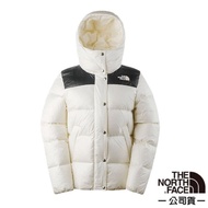 [The North Face The Face] Women's Windproof Water-Repellent Warm Hooded Down Jacket Snow White _ 81s