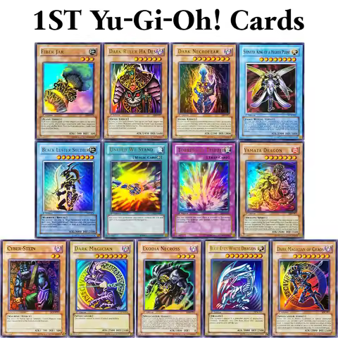 Yu-Gi-Oh! 1st Edition Rare Game cards Cyber-Stein Dark Magician Of Chaos Black Luster Soldier Dark M