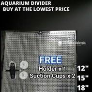 AQUARIUM Divider plate Plastic Grid Isolate Board Durable Filter Grid Segregation Board Mixed Breedi