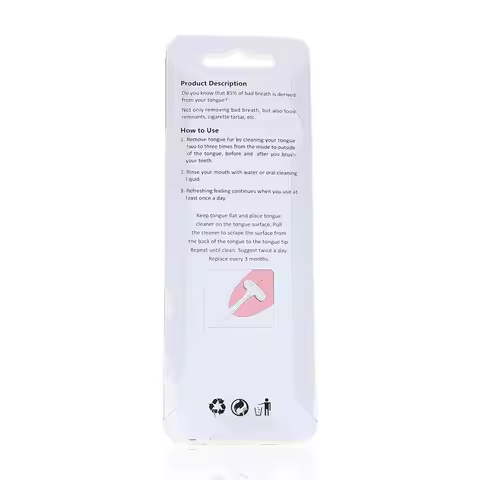 Soft Useful Bad Breath Double sided Health Care Tool Cleaner Brush Oral Clean Tongue Scraper Dental 