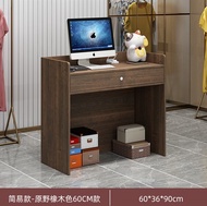 60x36x91cm BROWN COKLAT WOODEN CASHIER counter TABLE DESK commercial Modern Furniture Computer Study