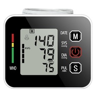 New LED Wrist Blood Pressure Monitor Digital Sphygmomanometer Detects Heart Rate Arrhythmia Pulse BP