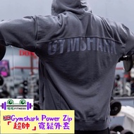 [Guagua Fitness] Gymshark WASHED POWER ZIP HOODIE Dropped Shoulder Jacket Zipper Hooded