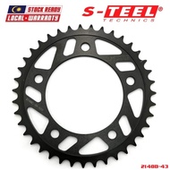 S-TEEL Rear Spocket 520 - 43T / Motorcycle for HONDA CT700 / NC700S / NC700X (2148C-43T)