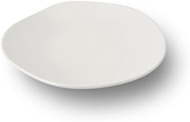 Mino Ware 81-020-225 Miyama Plate Plate 4.3 x 4.1 inches (11 x 10.5 cm), Feuille Fille, White Mat, W