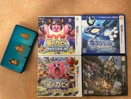 遊戲機3DS連4隻Game
