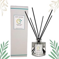 DOFT Aroma Reed Diffuser Set 130ml | Hotel Scent | Reed Oil Diffuser Sticks (Aqua Lily)