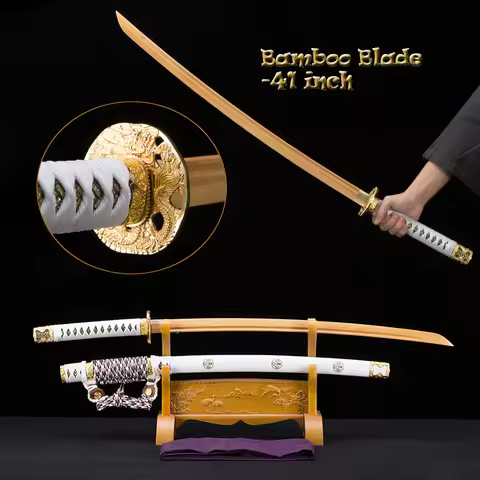 Can Custom Tachi Sword, Japanese Sword,Tokugawa Ieyasu Tachi Katana, Bamboo Blade, Iaito Training Sw