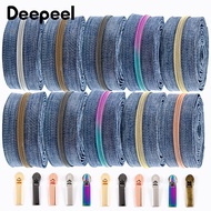 20M 5# Nylon Zippers By The Meter For Sewing Garment Bag Closure Decor Zipper Slider Luggage Zips Re