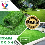 [readystock]☽₪♂【2M X 1M】VODELL 35MM Artificial Grass Premium Quality 4X UV Carpet Grass Karpet Rumput Tiruan Murah For I
