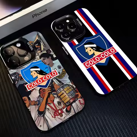 Club Social y Deportivo Colo Frosted Case for Xiaomi Redmi Note 14 13 12 10 Pro Plus 11S 14C 13C 12C