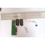 KDL-40W650D SONY 40" TV MAIN BOARD, SPEAKER, RIBBON CARD, POWER BUTTON AND BACKLIGHT