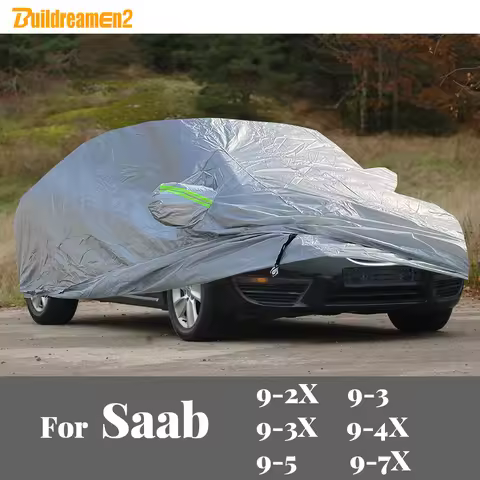 Full Car Cover Auto Anti-UV Sun Snow Rain Scratch Resistant Cover For Saab 9-2X 9-3 93 9-3X 9-4X 9-5