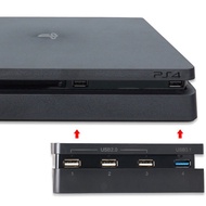 PS4 Slim HUB for Comfortable with Sony Playstation 4 Console 1 USB 3.0 + 3 USB 2.0 Ports