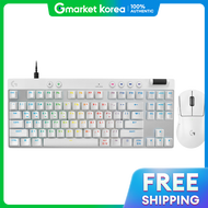 ชดคยบอรดและเมาสเกมมง Logitech G Pro X SUPERLIGHT สขาว + TKL Rapid สขาว