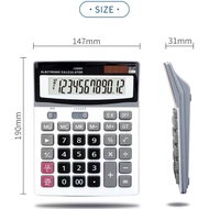 1200V Calculator Large Screen Calculator Accounting Finance Solar Desktop Office Business 12Bit