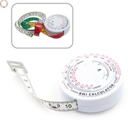 [HME] BMI Body Mass Index Retractable Tape 150cm Calculator Diet Tape Measures Tools