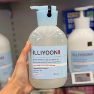 ILLIYOON Ceramide Ato 6.0 Top To To Wash 625ml + 500ml Refill