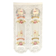 Poodle Long Door Curtain YSJ874