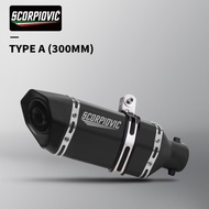 【Storewide Sale】 51mm Motorcycle Exhaust Escape Modified Muffler Silencer With DB Killer For XJ6 MT0